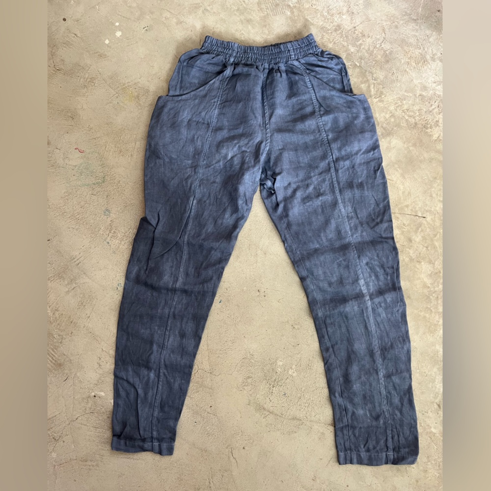 Elizabeth Suzann Clyde pants small over dyed